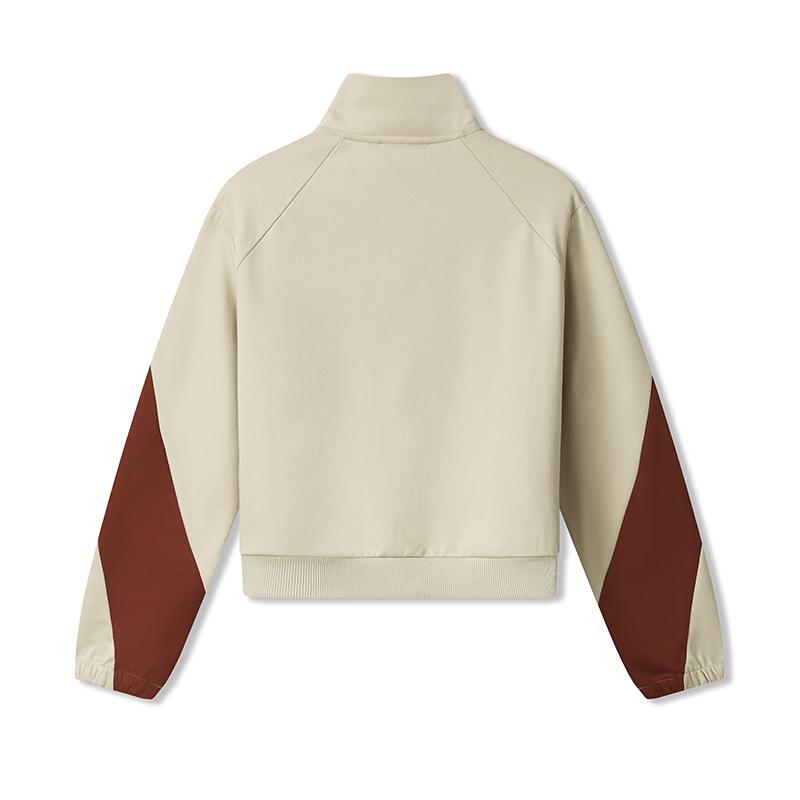 FILA White Fashion Retro Casual Everyday Versatile Comfortable Jacket Women Jacket F11W533501F-GY