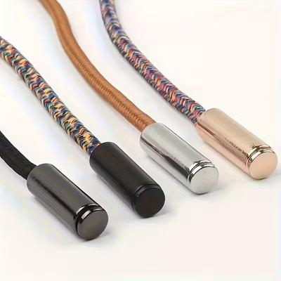 10/20Pcs Metal Cord End Stopper Rope Cords Lock Pants Sweater Button Buckles DIY Trousers Clip Clasp Garment Sewing Accessories