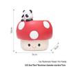 Creative Cartoon Mushroom Resin Flower Pot - Fun Desktop Garden Planter