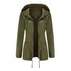 Women's Hooded Lightweight Outdoor Jacket Thin Solid Color Submachine Jacket
