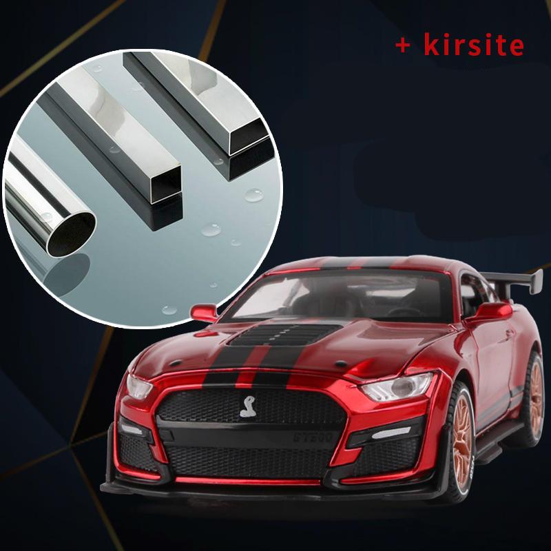 1:32 Ford Mustang Shelby GT500 Alloy Sports Car Model Diecast & Toy Vehicles Metal Car Model Simulation Collection Kids Toy Gift