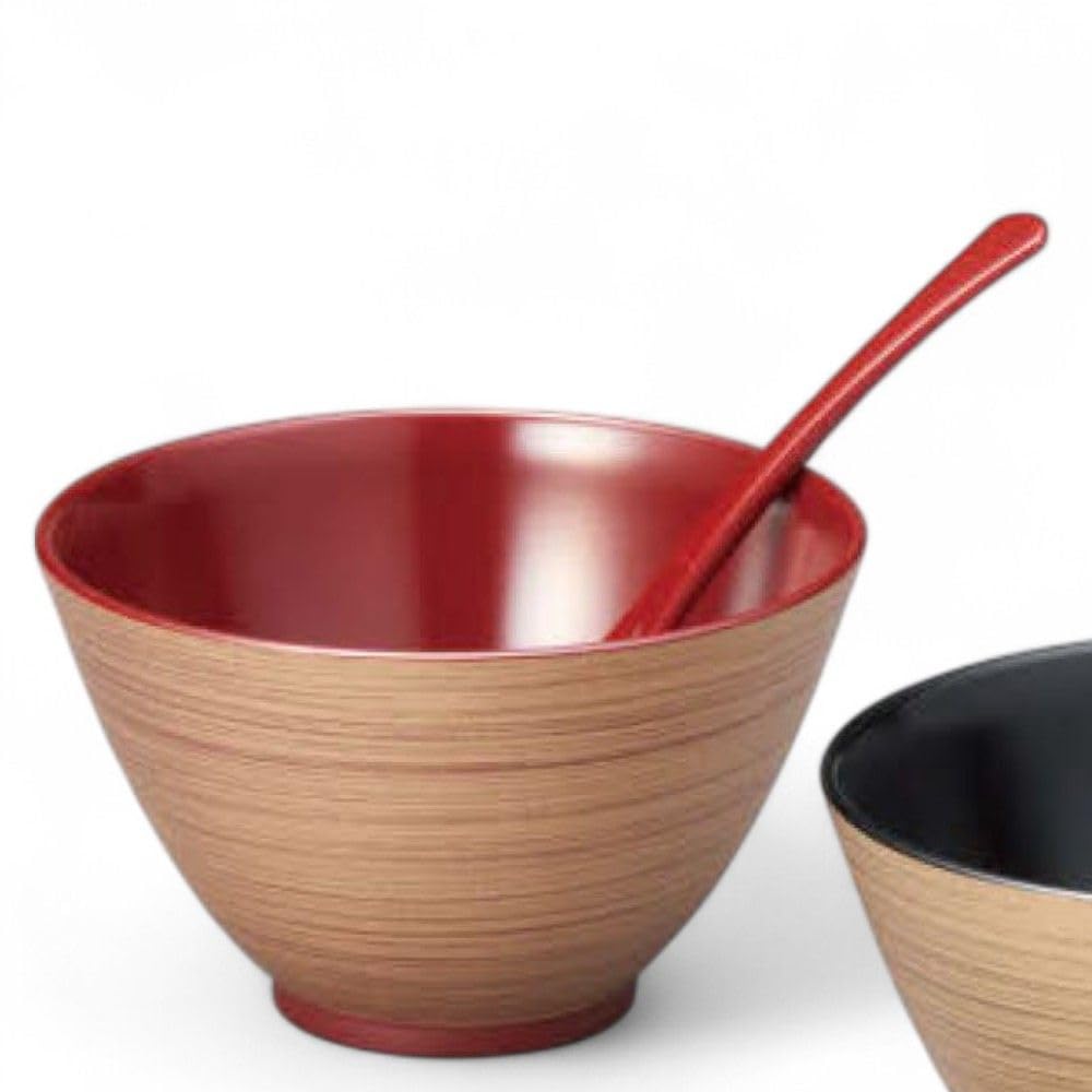 J-kitchens Set of 2 Bowls, PET (Resin)/ABS, Urethane Coating, Dishwasher and Microwave Safe, PID-529111, Made In Japan