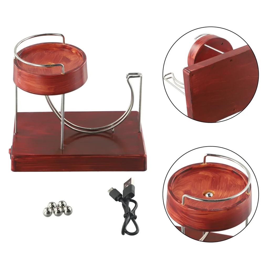 Machine Perpetuals Motion Decor Electric Energy Model Gifts Office Science Arts Ornaments Plastic Sculpture Desktop Physics Toys