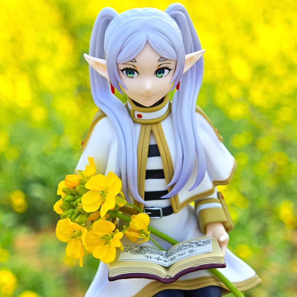 6 beauties Frieren Beyond Journey's End Frieren Anime Figure Desktop Cute Sousou no Frieren Action Figure Fern Figurine Model