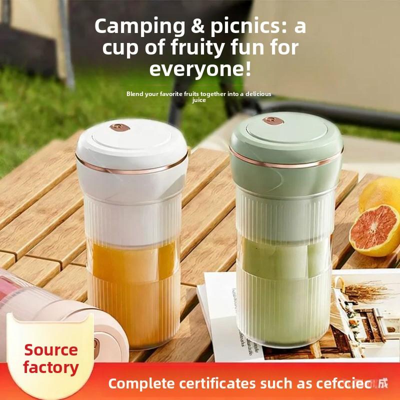 Batidora de vaso portátil recargable multifuncional para jugos y frutas