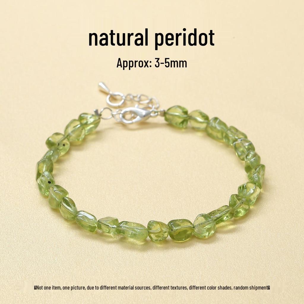 Pulsera Elástica de Chips de Ágata de Siete Colores de Jingdong