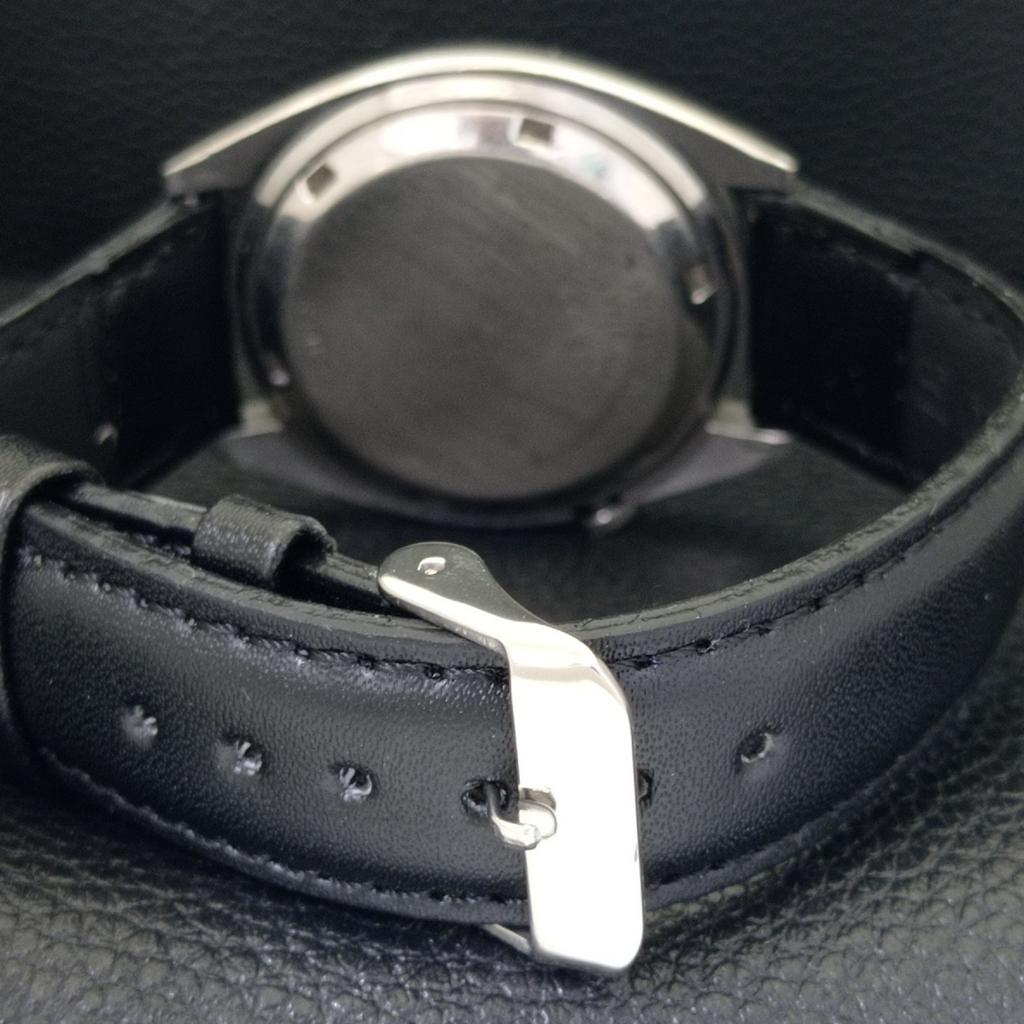 SEIKO 5 AUTOMATIC JAPAN 7009A MENS VINTAGE ARABIC WHITE DIAL WATCH a702675-1 R209-a702675