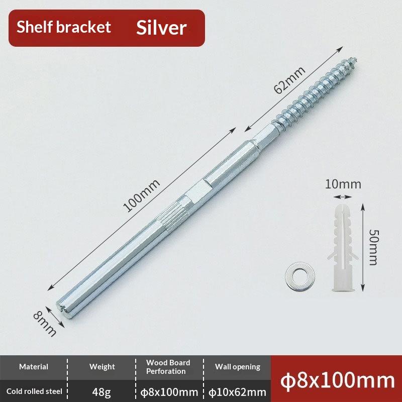1Set Floating Shelf Bracket 100-300Mm Floating Shelf Bracket Wall Mount Support Wall Bookshelf Invisible Partition Support Parts