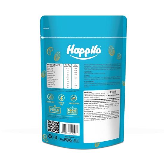 Happilo Premium Roasted and Salted Cashews 200g (Pack of 2) | Freshly Oven Roasted | Premium Kaju Nuts | Nutritious, Crunchy & Delicious
