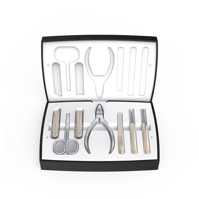 Qisu 7-Piece Stainless Steel Nail Clipper Set