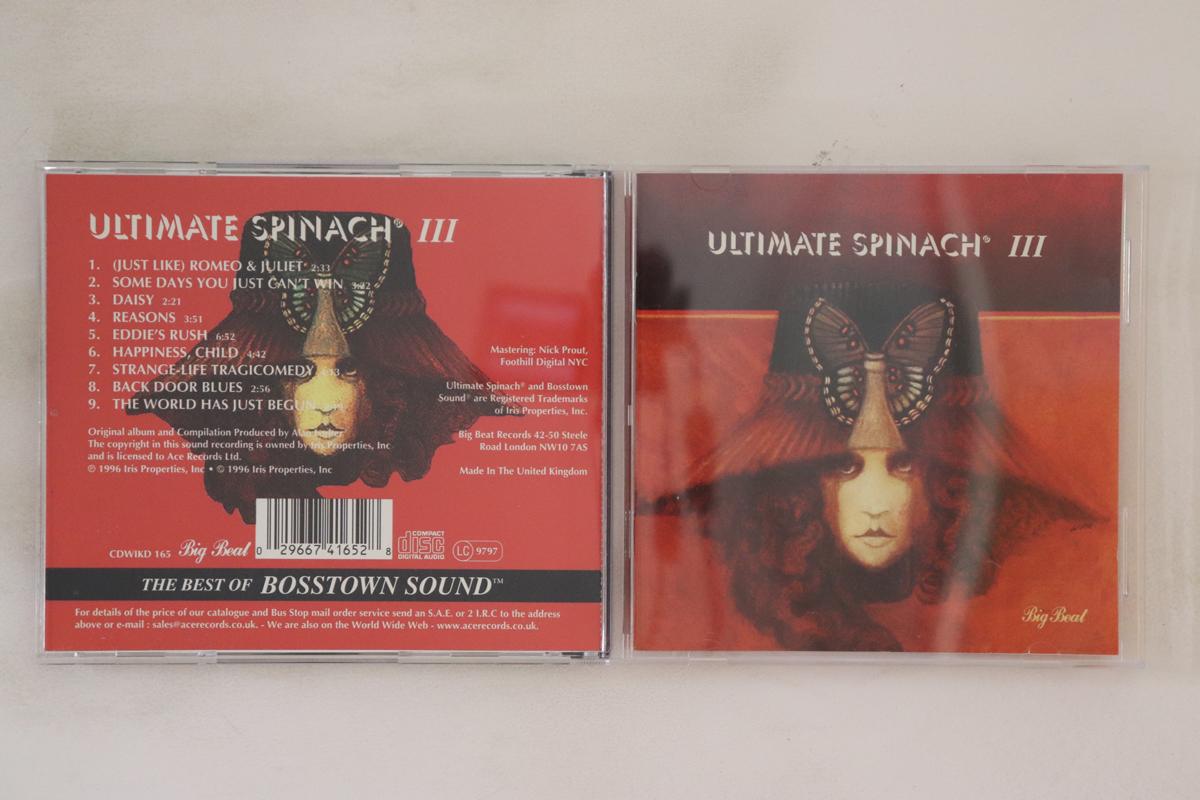 

CD ULTIMATE SPINACH - Ultimate Spinach 3 CDWIKD165 BIG BEAT 1996 UK Rock Used