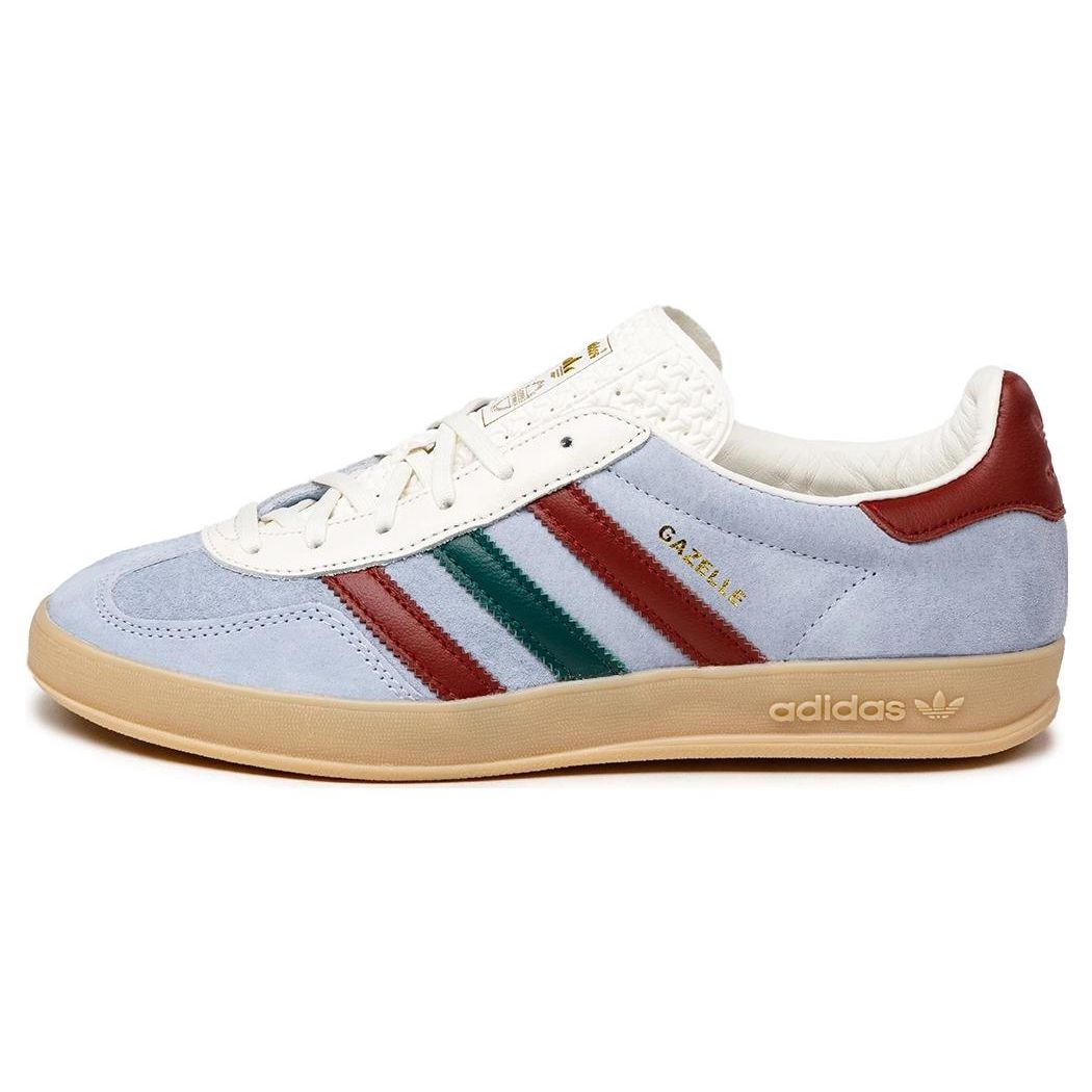 Кроссовки унисекс adidas Gazelle Blue Dawn Burgundy Collegiate-Burgundy Core-Green IG4994 47⅓