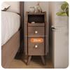 Solid Wood Ultra-Narrow Bedside Cabinet