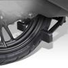 1/2/4Pcs Black Rubber Motorcycle Footrest Pad Anti-slip Base Moto Base Bracket Extension Foot Motorcycle Accessories