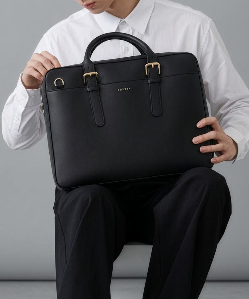 Tantin Ordinary Line Men'S Briefcase T15357