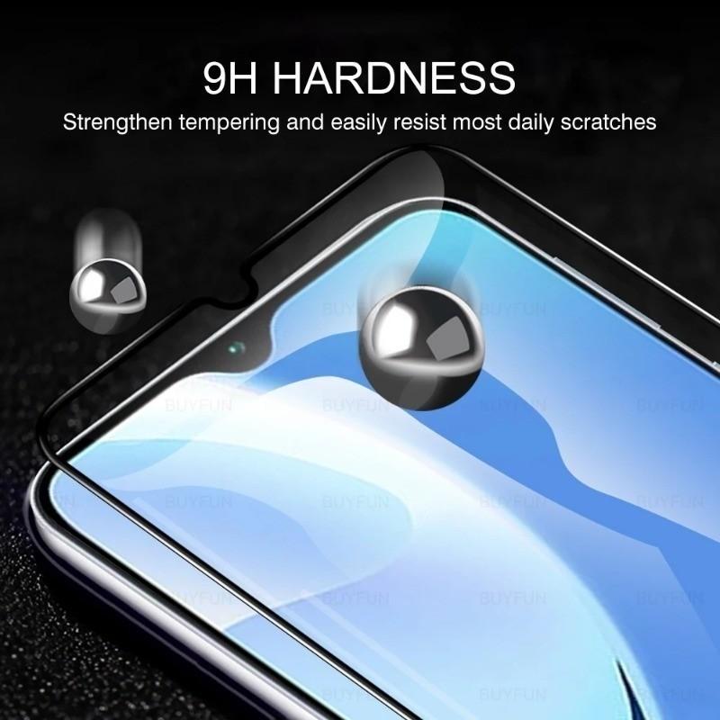 2PCS Full Tempered Glass Black Edge Film For Vivo Y15a Y15 HD Clear Screen Protector For vivo Y12a Y12 Y11s Y11 2021 Anti Spy Privacy Glass Film