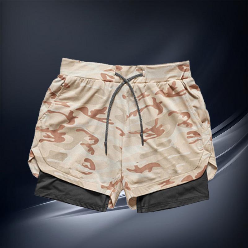 Pánská rychleschnoucí sportovní souprava: Venkovní běžecké fitness kalhoty a bezrukávová vesta na letní basketbalový trénink