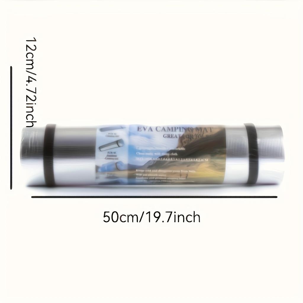 Thickened Elastic Foam Camping Sleeping Pad - Waterproof & Moisture-Proof, Durable EVA Material with Upgraded Embossing - 70.87x19.69x0.24 Inches