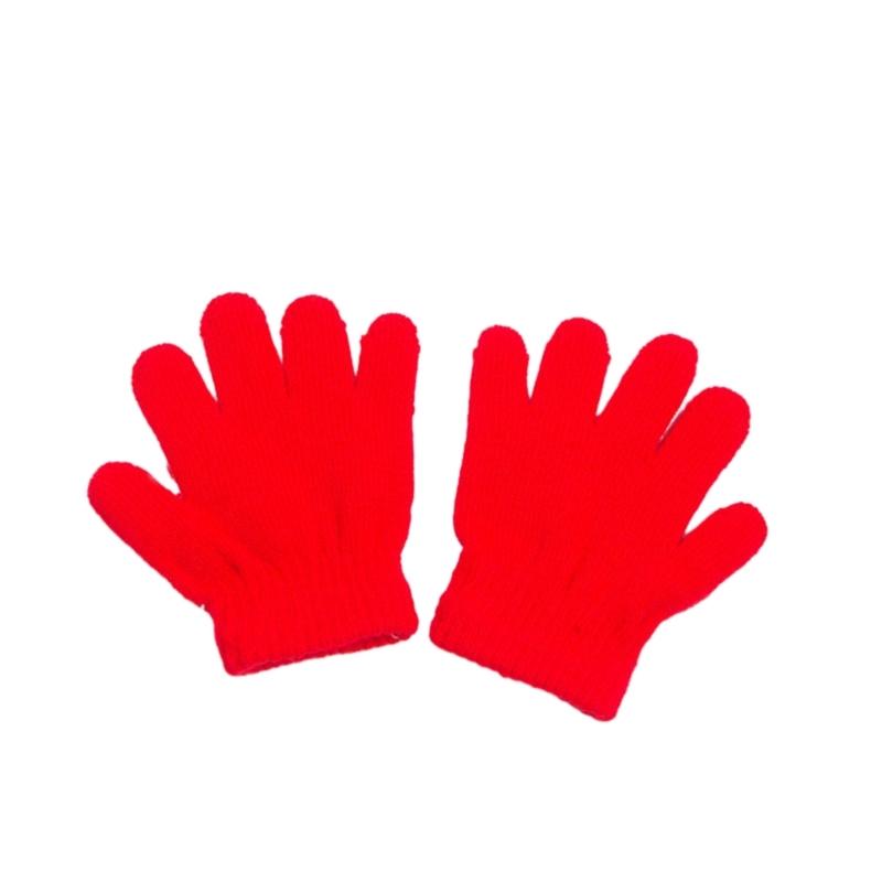 Unisex Vollfingerhandschuhe für Kinder Dehnbare & Warme Handschuhe Helle & Fröhliche Strickhandschuhe Langlebig für Jungen & Mädchen