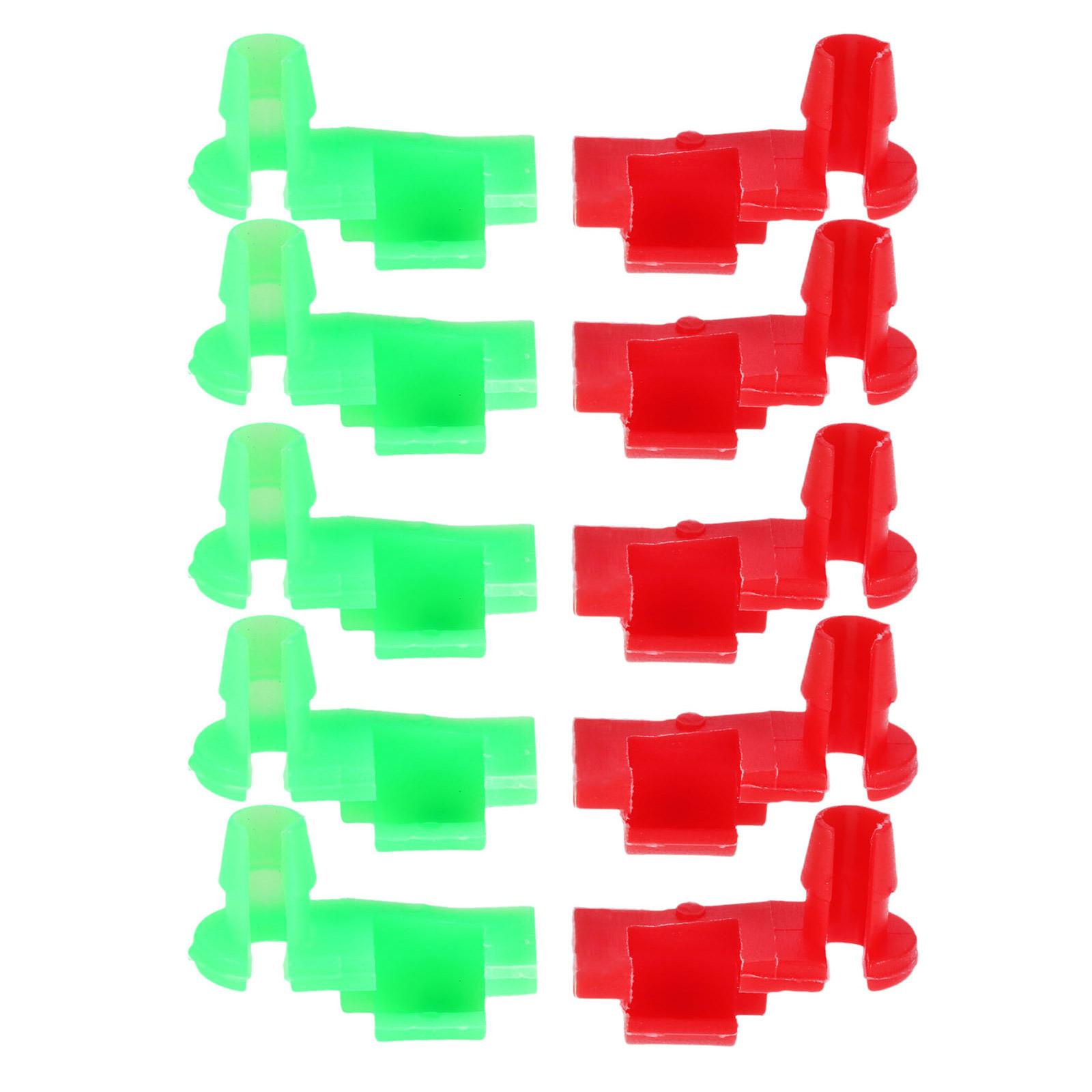 

5 пар левых и правых зажимов для стержня ручки задней двери для замены OEM-ручки зажимы для стержня ручки задней двери