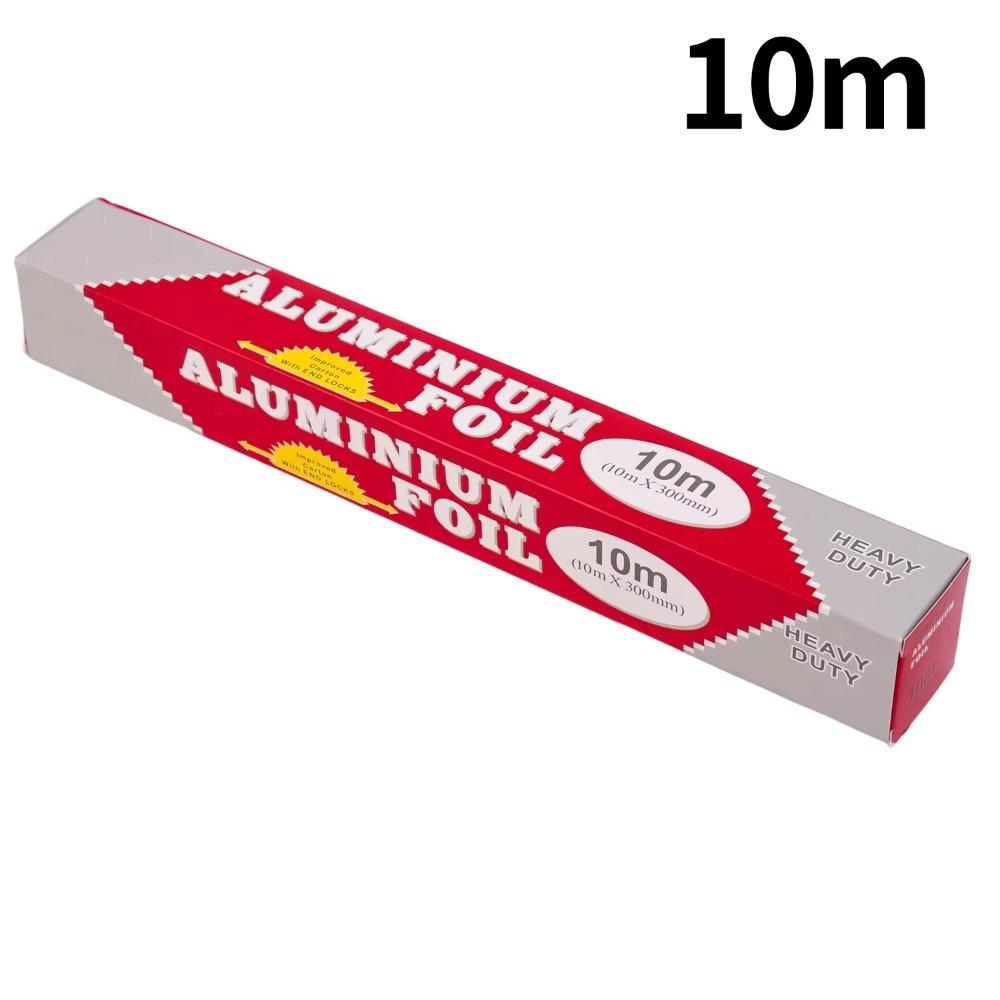Folia Aluminiowa Papierowa Spożywcza 5m/10m/20m Folia do Grillowania do Frytkownicy Powietrznej Piekarnika Akcesoria BBQ