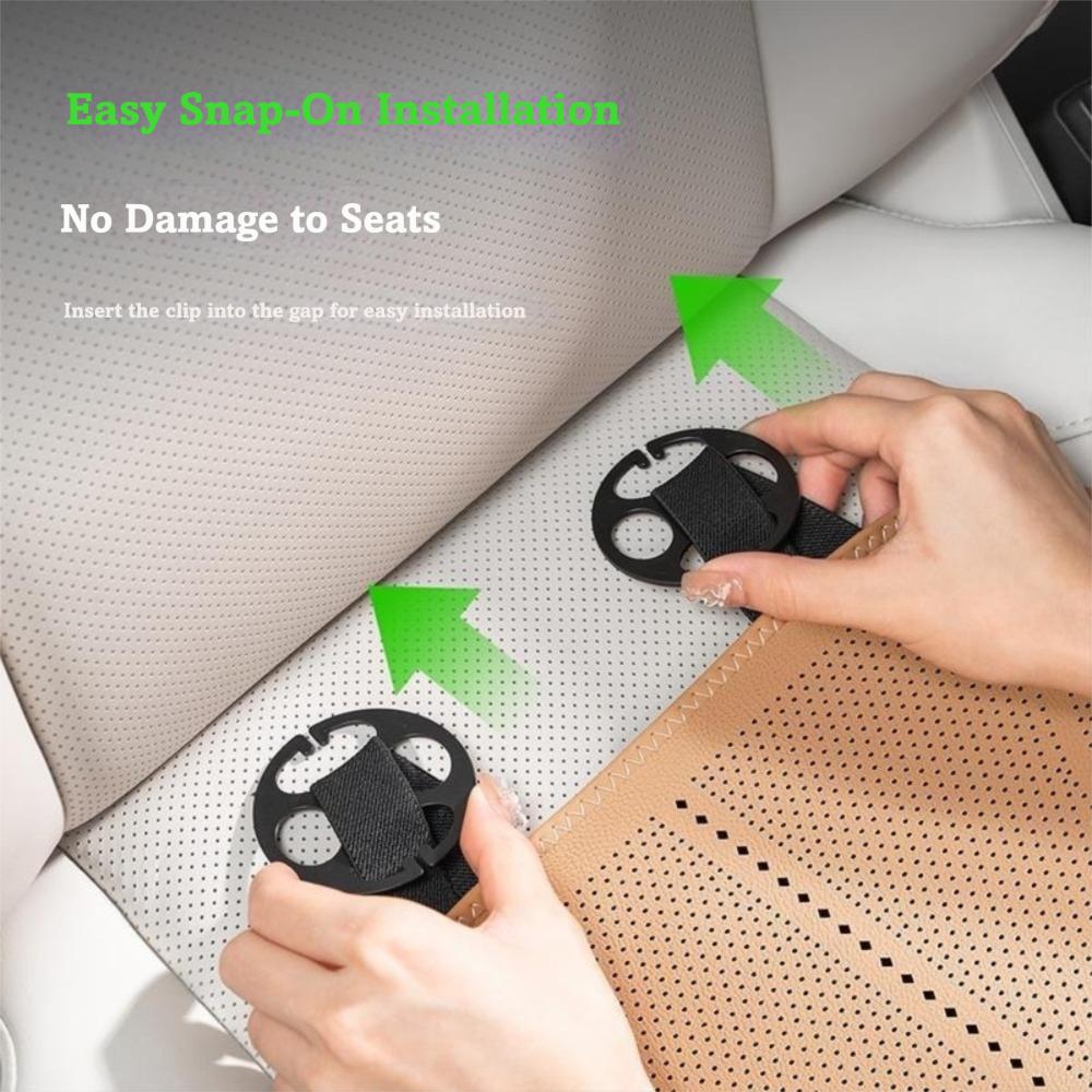 PU Leather Leg Support Cushion Extension Leg Rest Leg Rest Cushion Auto Accessories