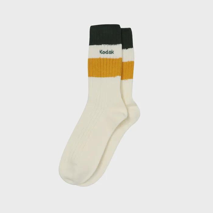Kissen Farbe Crew Socken GRÜN