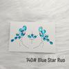 Kids' Rhinestone Eye and Brow Stickers for Makeup and Performances