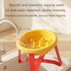 With Stand Slow-Feeding Bowl Bite-resistant Anti-Overturning Bowl Elevated Cat Bowl  Outdoor Use