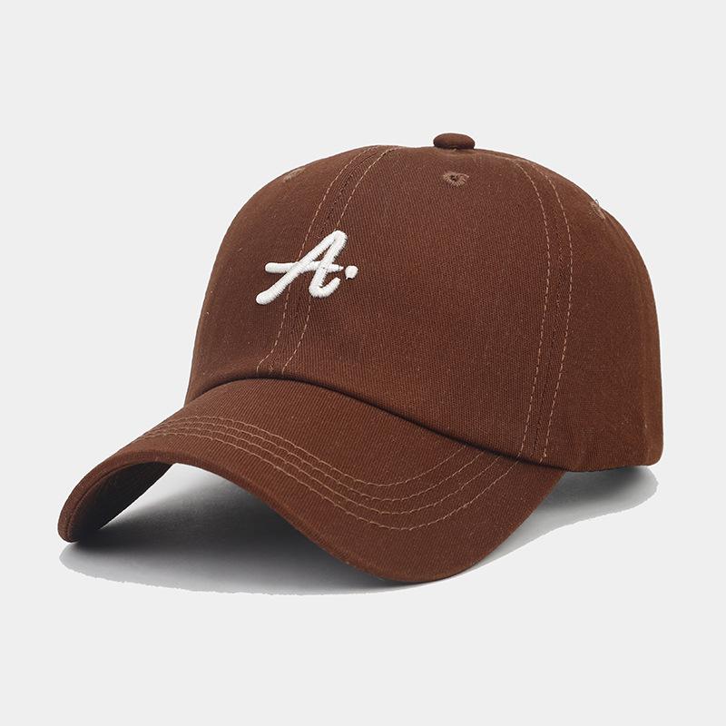 Men's Hat Fashion Three-dimensional Embroidery Baseball Cap Couple Versatile Outdoor Sunscreen Sun Hat Women's Summer Cap Tide