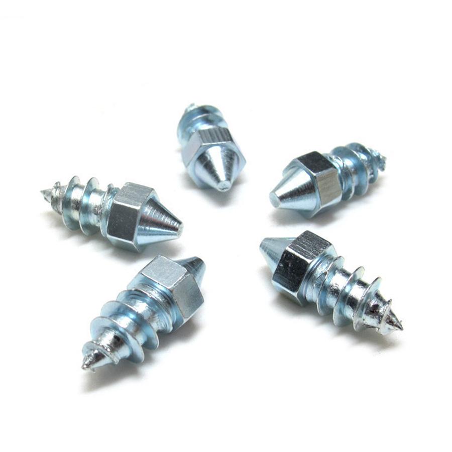 50X Anti Slip Screw Stud Wheel Tire Snow Nail For Auto Motorcycle SUV ATV Truck