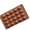 20 Löcher Walnüsse Nüsse Form Kuchen Schokolade Formen Silikon Pudding Form Haushalt DIY Kuchen Backen Werkzeuge