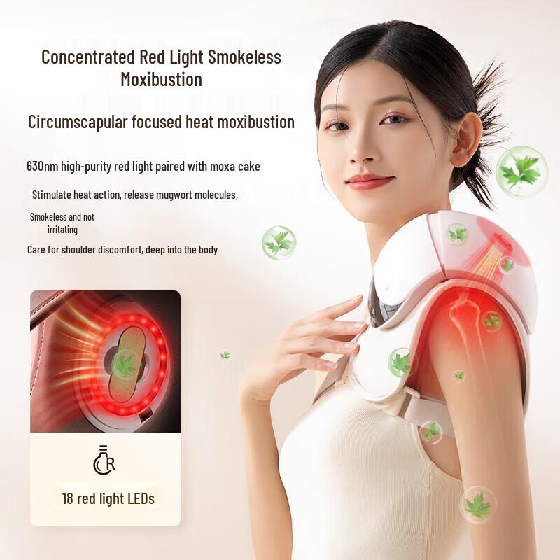 Ke'ai Yuansu Moxibustion Heated Shoulder Massager