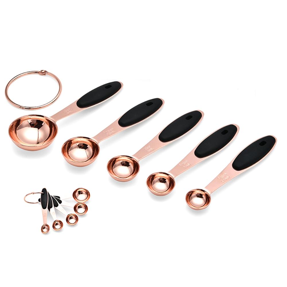Heavy Duty Stainless Steel Kitchen Measuring Spoons Set Baking Tool Measuring Cups Sugar Scoop