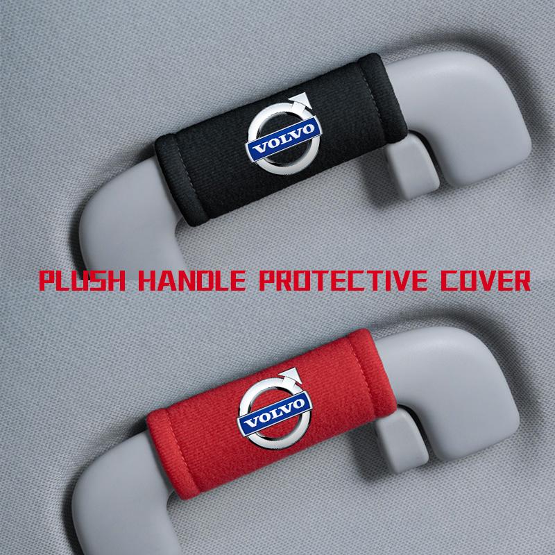 Universal Car Door Handle Anti-Collision Protective Cover For Volvo V40 V60 C30 C70 S60 S80 S90 XC40 XC60 XC70 XC90 T6 HL9