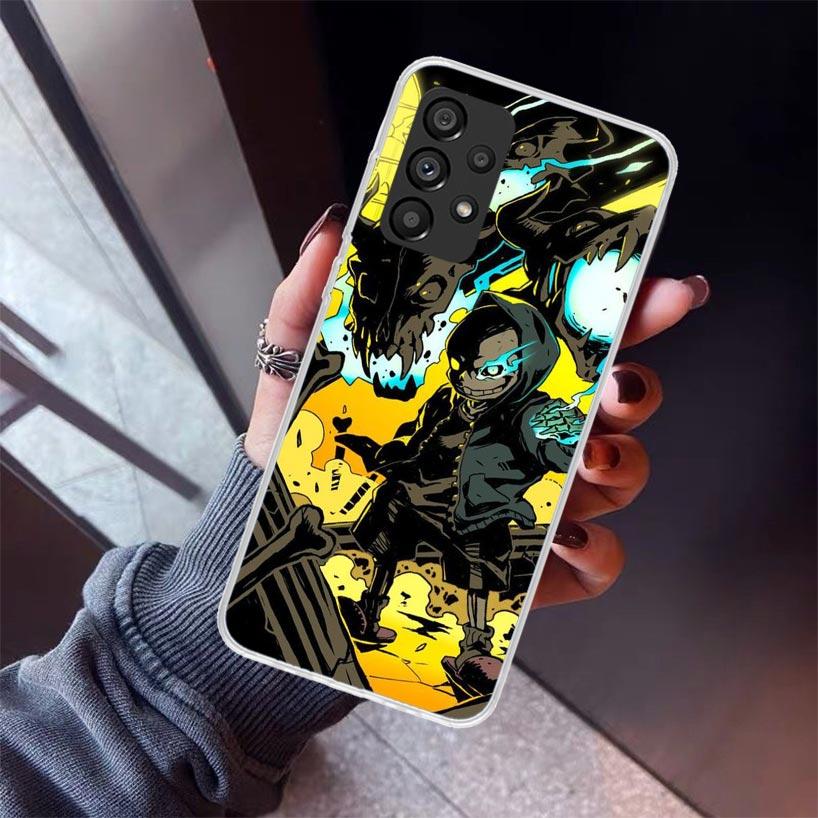 Undertale Papyrus Sans Doggo Phone Case For Samsung Galaxy A17 A16 A15 A14 A13 A57 A56 A55 A54 A53 A37 A36 A35 A34 A33 A26 A25 A