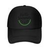 Hello Summer Watermelon Slice Lettering Graphic Mesh Baseball Cap Hip Hop