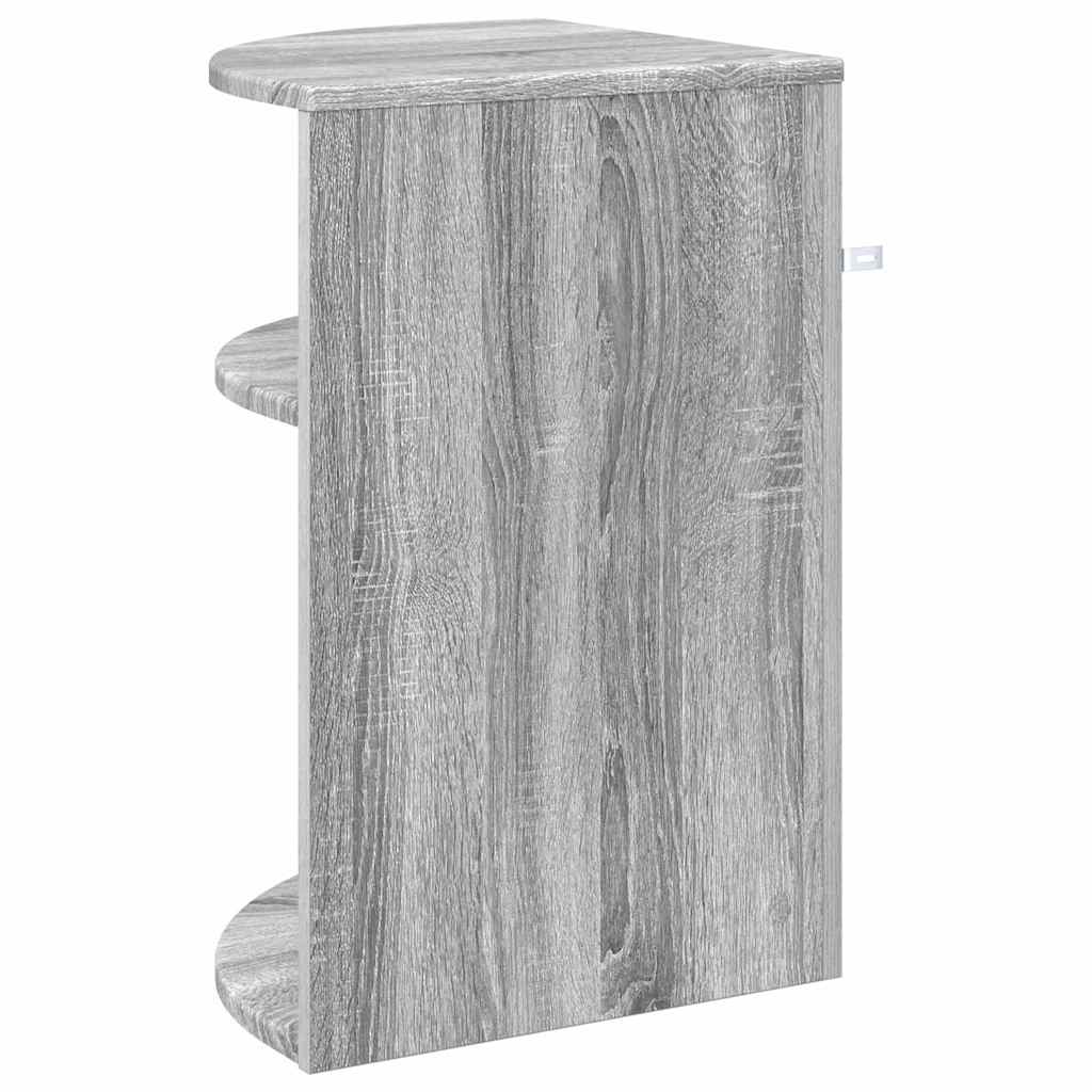 Side Table Grey Sonoma 39.7 x 39.7 x 60 cm Particleboard