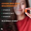 Carbamide Forte Vitamin D3 K2 MK7 & Vitamin B12 Gummies | Vitamin B12 Supplements | Vitamin K2 Mk7, Vitamin D3 Supplement & B12 Vitamin