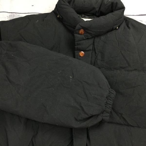 90s Vintage SANYO Down Jacket Women's M Black Full Zip Snap Front(USED)