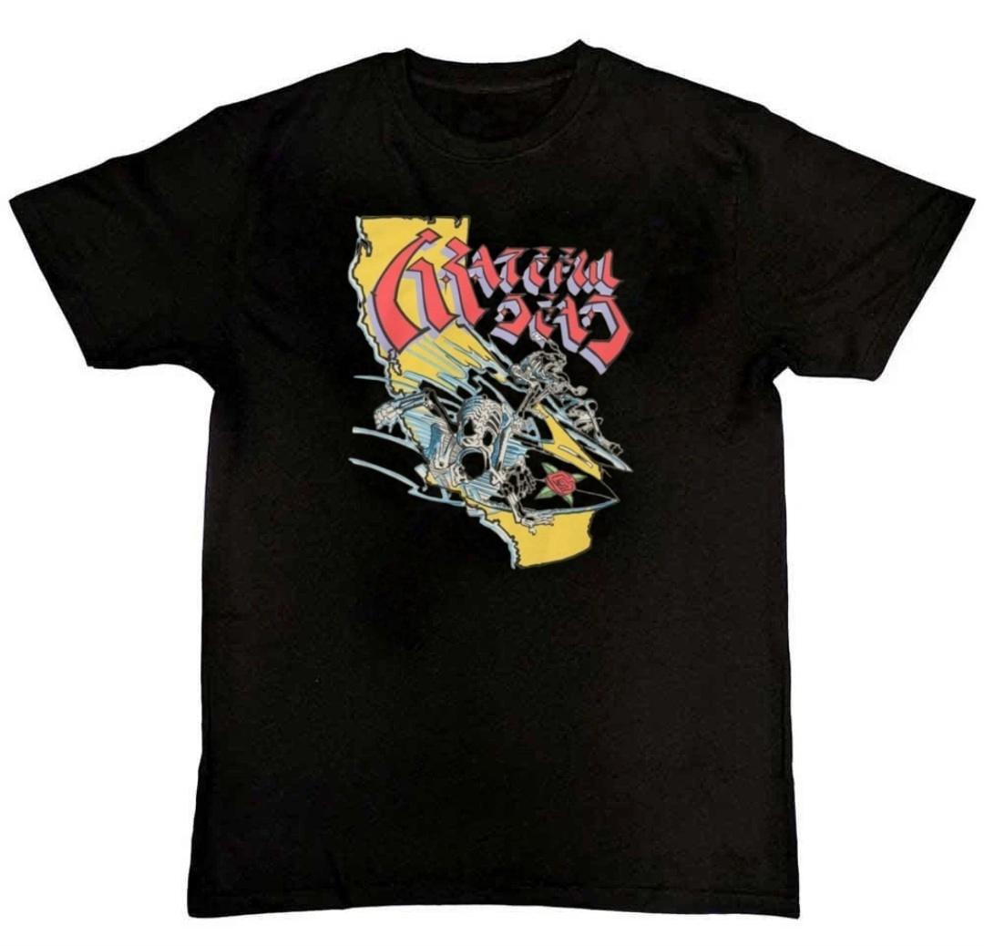 Grateful Dead California Graphic Print Mens T-Shirt S