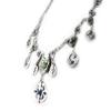 Les Trésors De Lily [D8951] - Designer Necklace 'Memories of the Past' Turquoise Silver
