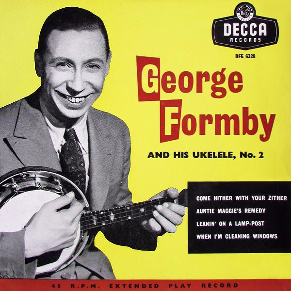 

7inch Record GEORGE FORMBY George Formby And His Ukelele No. DFE6328 Decca 1956 UK Pop Used