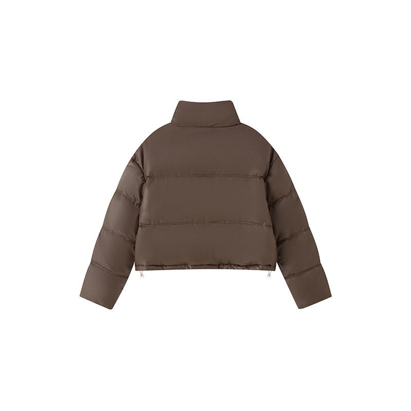 Winter No-wash PU Leather Cotton Clothing Women's Short New Thickened Bread Clothing Small Warm Jacket