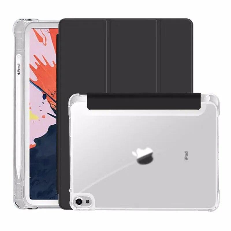 

Твердий прозорий чохол для Xiaomi Pad 6 Max 14 2023 MiPad 6 Case Трискладна підставка з кришкою для ручки Pad 5Pro 11 для Redmi Pad 10.61 Захисний чохол redmi pad SE 11inch чорний