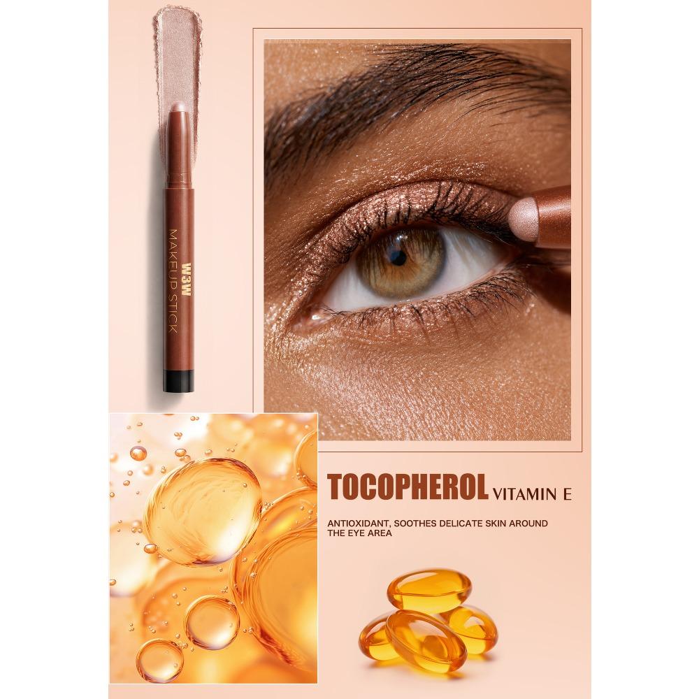 Eyeshadow Stick Creamy Blendable, Multi Shades Matte & Shimmer, One Swipe Eye Look