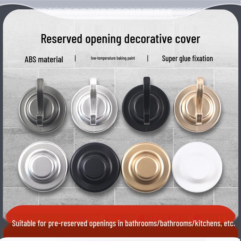 Decorative Cover for Shower Faucet and Kitchen Wall Pipe Holes