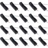 20Pcs Battery Holder 3.7V Clip Holder Box for Case For Rechargeable Li-ion Battery Storage Box 18650 Battery Holder