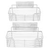 Bathroom Corner Shower Shelf Wall Mounted Toilet Storage Shelf Organizers for Bathroom Kitchen