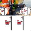 Foldable Baits Box Rack Accs Guard Stand for Travel Deep Sea Adventures Kayak